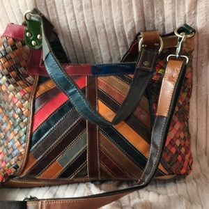 Ameri Leather shoulder bag/satchel